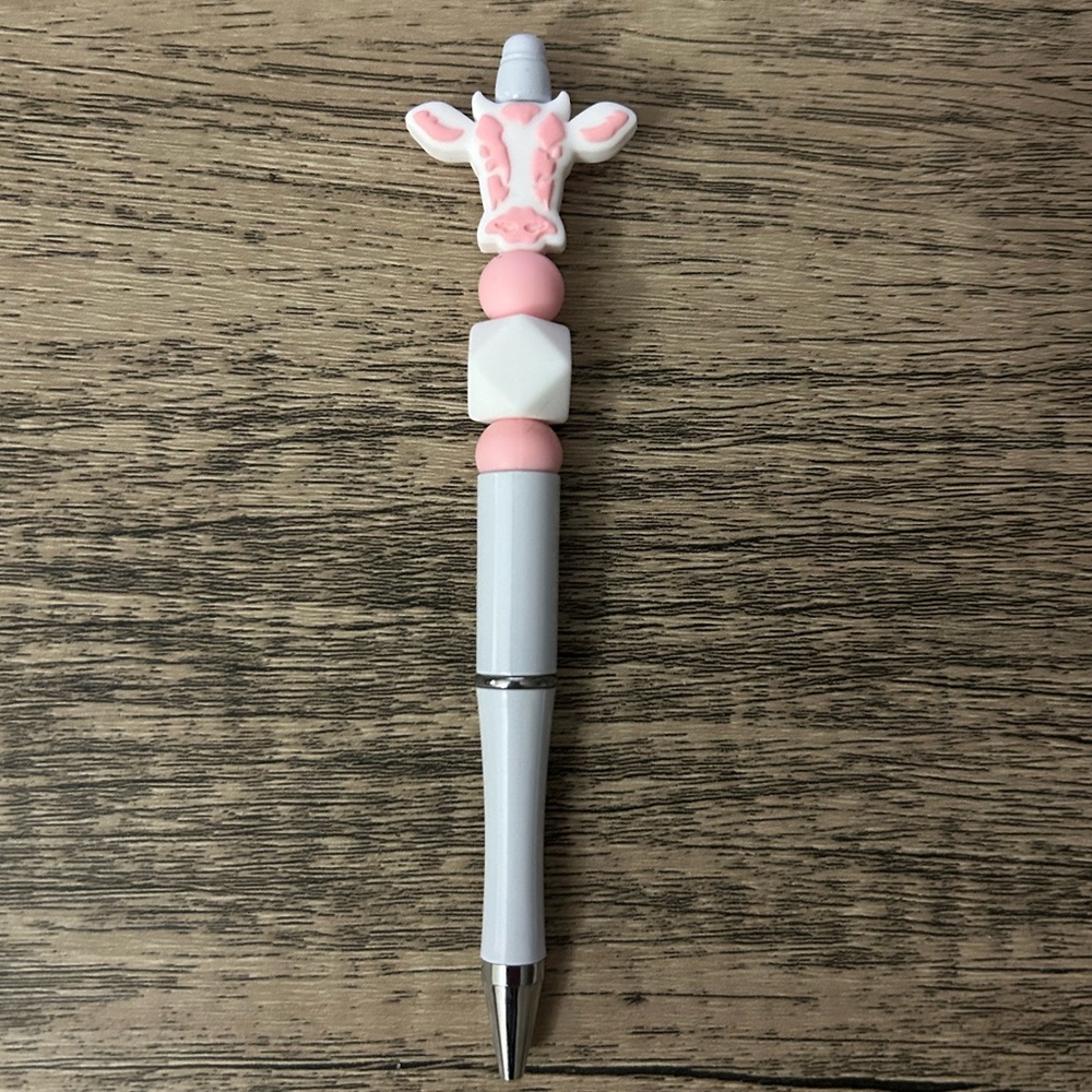 Beaded Cow Pen